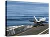 An F/A-18E Super Hornet Launches from the Flight Deck of USS Carl Vinson-Stocktrek Images-Stretched Canvas