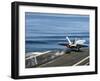 An F/A-18E Super Hornet Launches from the Flight Deck of USS Carl Vinson-Stocktrek Images-Framed Photographic Print