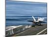 An F/A-18E Super Hornet Launches from the Flight Deck of USS Carl Vinson-Stocktrek Images-Mounted Photographic Print