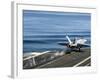 An F/A-18E Super Hornet Launches from the Flight Deck of USS Carl Vinson-Stocktrek Images-Framed Photographic Print