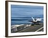 An F/A-18E Super Hornet Launches from the Flight Deck of USS Carl Vinson-Stocktrek Images-Framed Photographic Print