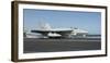 An F-A-18E Super Hornet Launches from the Flight Deck of USS Harry S. Truman-null-Framed Photographic Print