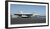 An F-A-18E Super Hornet Launches from the Flight Deck of USS Harry S. Truman-null-Framed Photographic Print