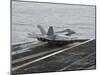 An F-A-18E Super Hornet Launches from the Flight Deck of USS Nimitz-null-Mounted Photographic Print