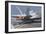 An F-A-18E Super Hornet Launches from USS Nimitz-null-Framed Photographic Print