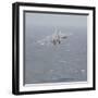 An F-A-18E Super Hornet Launches Off the Flight Deck of USS Nimitz-null-Framed Premium Photographic Print