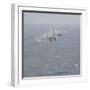 An F-A-18E Super Hornet Launches Off the Flight Deck of USS Nimitz-null-Framed Premium Photographic Print