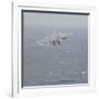 An F-A-18E Super Hornet Launches Off the Flight Deck of USS Nimitz-null-Framed Photographic Print