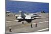 An F-A-18E Super Hornet Prepares to Launch from USS Carl Vinson-null-Mounted Photographic Print