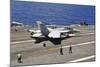 An F-A-18E Super Hornet Prepares to Launch from USS Carl Vinson-null-Mounted Photographic Print