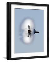 An F/A-18F Super Hornet Completes a Super-sonic Flyby-Stocktrek Images-Framed Photographic Print