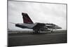 An F-A-18F Super Hornet Launches from USS Nimitz-null-Mounted Photographic Print