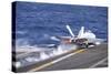 An F-A-18F Super Hornet Launches from USS Nimitz-null-Stretched Canvas