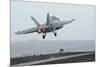 An F-A-18F Super Hornet Taking Off from USS Nimitz-null-Mounted Photographic Print