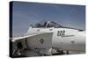 An FA-18B Hornet in Centennial Markings-null-Stretched Canvas