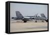 An FA-18C Hornet at Marine Corps Air Station Miramar, California-null-Framed Stretched Canvas