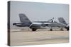 An FA-18C Hornet at Marine Corps Air Station Miramar, California-null-Stretched Canvas