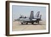 An FA-18C Hornet Being Readied for Flight at Mcas Miramar, California-null-Framed Photographic Print