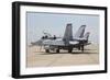 An FA-18C Hornet Being Readied for Flight at Mcas Miramar, California-null-Framed Photographic Print