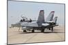 An FA-18C Hornet Being Readied for Flight at Mcas Miramar, California-null-Mounted Photographic Print