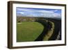 An Grianan of Aileach, Inishowen, County Donegal, Ulster, Republic of Ireland, Europe-Carsten Krieger-Framed Photographic Print