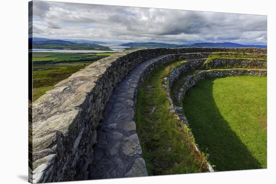 An Grianan of Aileach, Inishowen, County Donegal, Ulster, Republic of Ireland, Europe-Carsten Krieger-Stretched Canvas