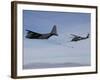 An HH-60G Pave Hawk Prepares  For Aerial Refueling from An HC-130-Stocktrek Images-Framed Photographic Print