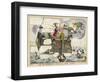 An Hieroglyphic for 1830, Pub. 1830 (Hand Coloured Engraving)-William Heath-Framed Giclee Print
