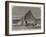 An Ice-Boat on the Neva-null-Framed Giclee Print