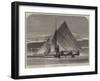 An Ice-Boat on the Neva-null-Framed Giclee Print