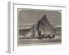 An Ice-Boat on the Neva-null-Framed Giclee Print