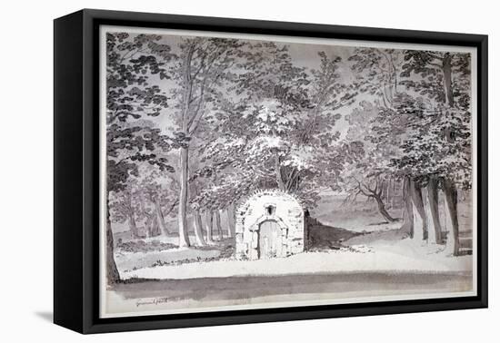 An Ice House or Conduit in Greenwich Park, London, 1772-Samuel Hieronymus Grimm-Framed Stretched Canvas