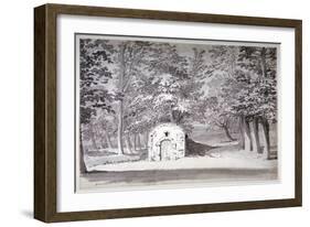 An Ice House or Conduit in Greenwich Park, London, 1772-Samuel Hieronymus Grimm-Framed Giclee Print