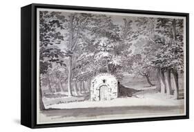 An Ice House or Conduit in Greenwich Park, London, 1772-Samuel Hieronymus Grimm-Framed Stretched Canvas