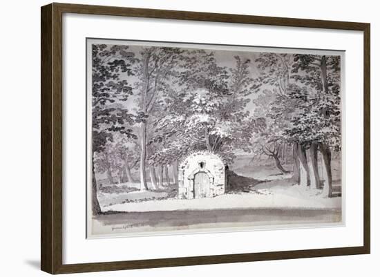 An Ice House or Conduit in Greenwich Park, London, 1772-Samuel Hieronymus Grimm-Framed Giclee Print