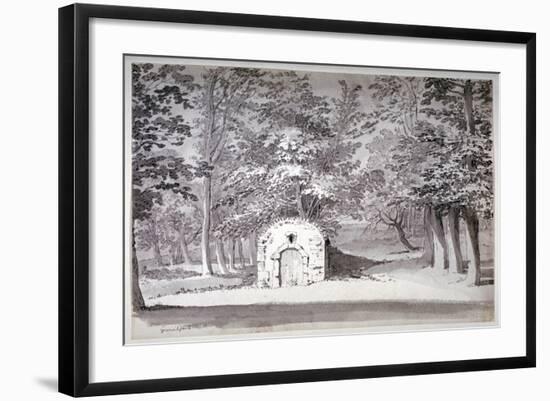 An Ice House or Conduit in Greenwich Park, London, 1772-Samuel Hieronymus Grimm-Framed Giclee Print