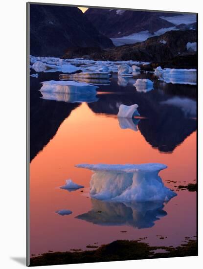 An Iceberg Floats-null-Mounted Photographic Print