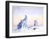 An Iceberg Off Cape Evans, 1st-11th September, 1911-Edward Adrian Wilson-Framed Giclee Print