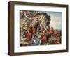 An Icon Depicting Moses Striking the Rock-null-Framed Giclee Print