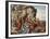 An Icon Depicting Moses Striking the Rock-null-Framed Giclee Print