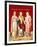 An Icon Painted on Glass Depicting Saint Nicholas-null-Framed Giclee Print