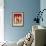 An Icon Painted on Glass Depicting Saint Nicholas-null-Framed Giclee Print displayed on a wall