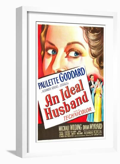 An Ideal Husband-null-Framed Art Print