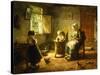 An Idle Afternoon-Evert Pieters-Stretched Canvas