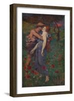 'An Idyll', 1891, (c1915)-Maurice Greiffenhagen-Framed Giclee Print