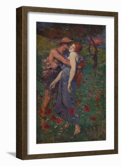 'An Idyll', 1891, (c1915)-Maurice Greiffenhagen-Framed Giclee Print