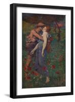 'An Idyll', 1891, (c1915)-Maurice Greiffenhagen-Framed Giclee Print