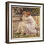 An Idyll, 1893-Albert Joseph Moore-Framed Giclee Print