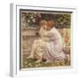 An Idyll, 1893-Albert Joseph Moore-Framed Giclee Print