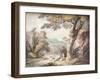 'An Idyll', c1815-Thomas Rowlandson-Framed Giclee Print